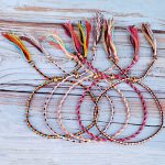 yfstyle 12Pcs Summer Beach Surfer Wave Bracelets Adjustable Handmade Waterproof Braided String Beaded Anklets Starfish Turtle Infinity Ankle Bracelet for Women Girls Boho Jewelry for Summer-B - Image 6